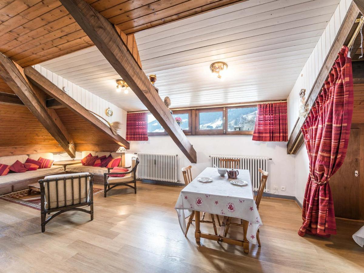 Studio Charmant Au Coeur De Megeve - Ideal Pour 3 Personnes - Television - Animaux Bienvenus - Fr-1-453-103 エクステリア 写真