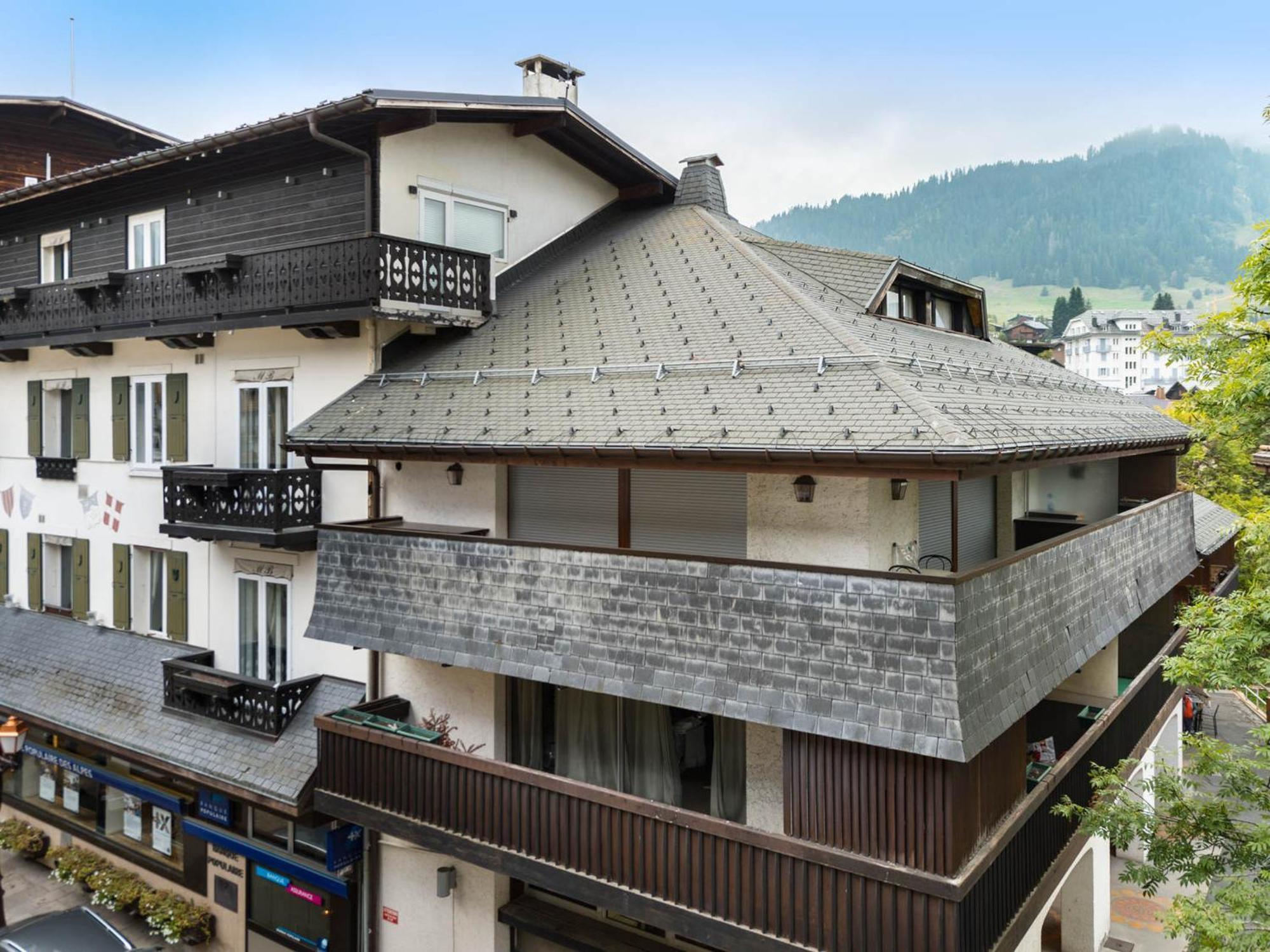 Studio Charmant Au Coeur De Megeve - Ideal Pour 3 Personnes - Television - Animaux Bienvenus - Fr-1-453-103 エクステリア 写真